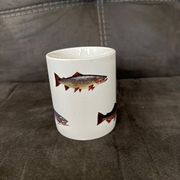 Anglers Expressions Fishing-Themed Ceramic Coffee Mug - Picture 1 of 5